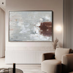 Abstract 273 Canvas Art 18" x 24" / 45 x 60 cm / Black