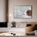 Abstract 273 Canvas Art 18" x 24" / 45 x 60 cm / Black
