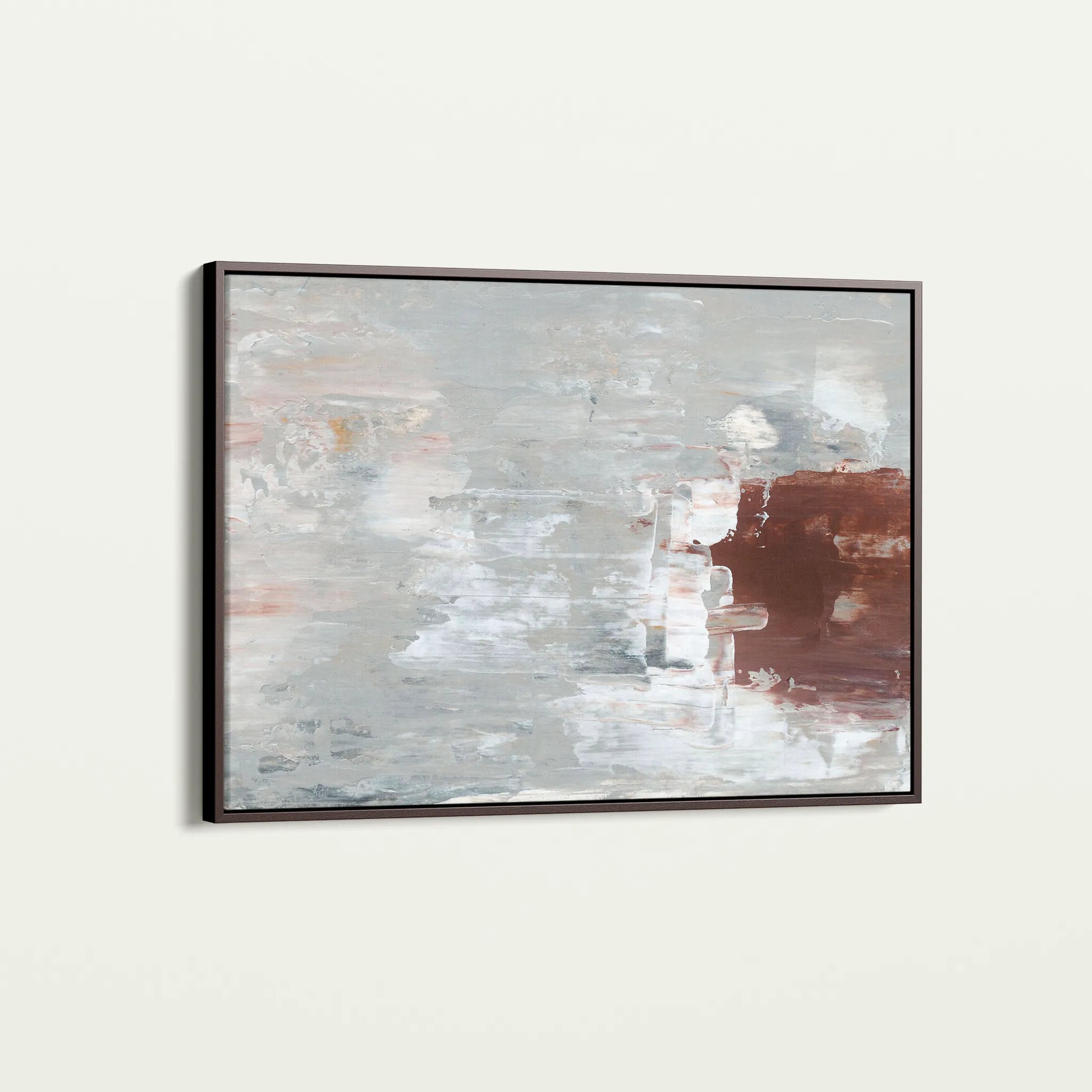 Abstract 273 Canvas Art 18" x 24" / 45 x 60 cm / Black