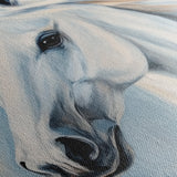 Horses 273 Canvas Art 18" x 24" / 45 x 60 cm / Black