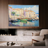 Landscape 273 Canvas Art 18" x 24" / 45 x 60 cm / Black