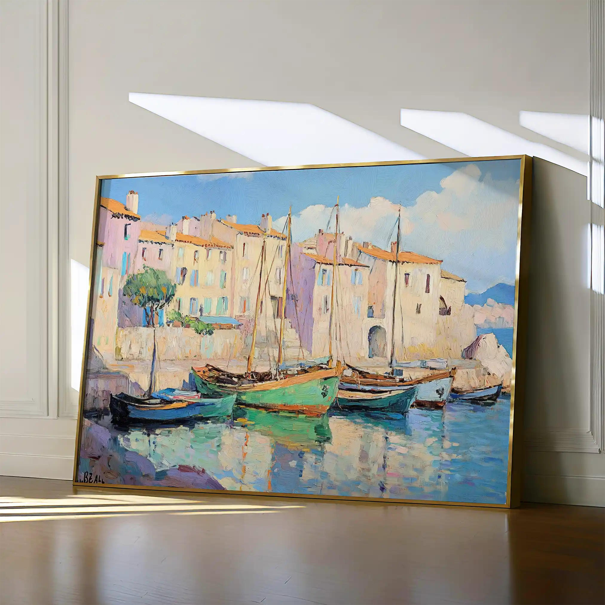 Landscape 273 Canvas Art 60 x 40 cm / Black
