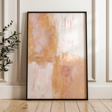Abstract 274 Canvas Art 18" x 24" / 45 x 60 cm / Black