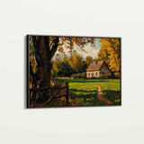 Landscape 274 Canvas Art 18" x 24" / 45 x 60 cm / Black