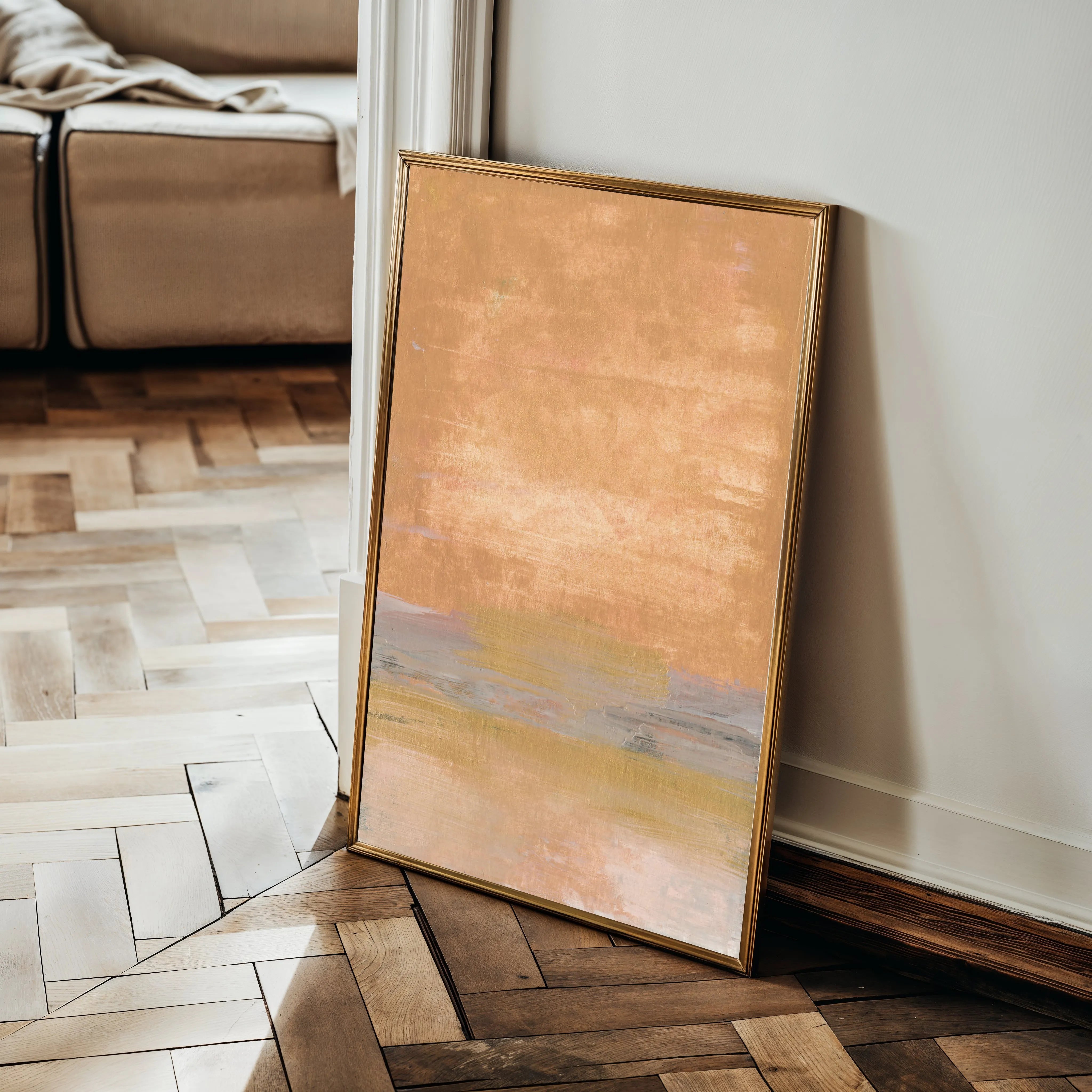 Abstract 275 Canvas Art 18" x 24" / 45 x 60 cm / Black