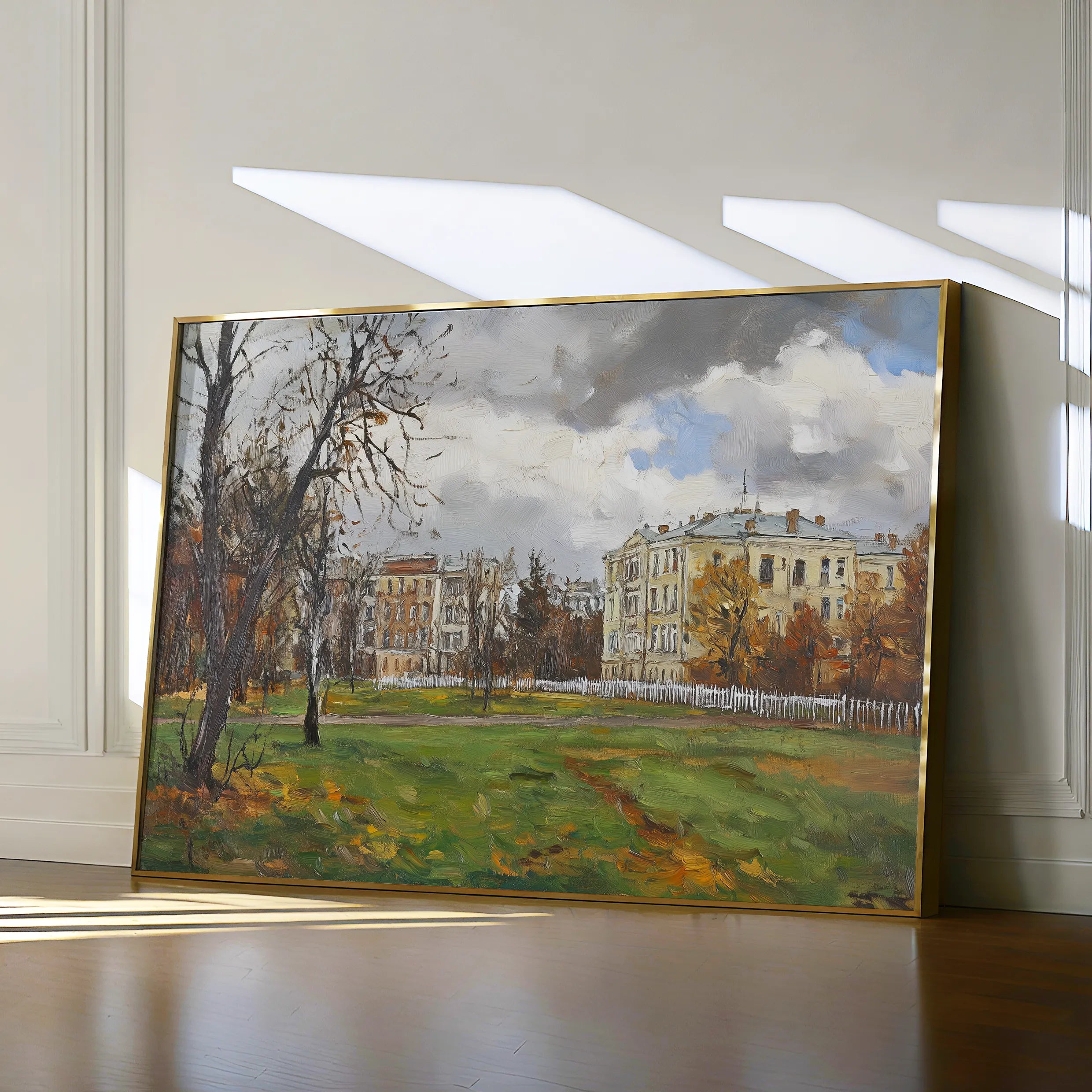Landscape 275 Canvas Art 18" x 24" / 45 x 60 cm / Black