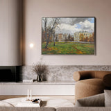 Landscape 275 Canvas Art 18" x 24" / 45 x 60 cm / Black