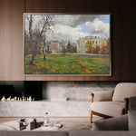 Landscape 275 Canvas Art 60 x 40 cm / Black