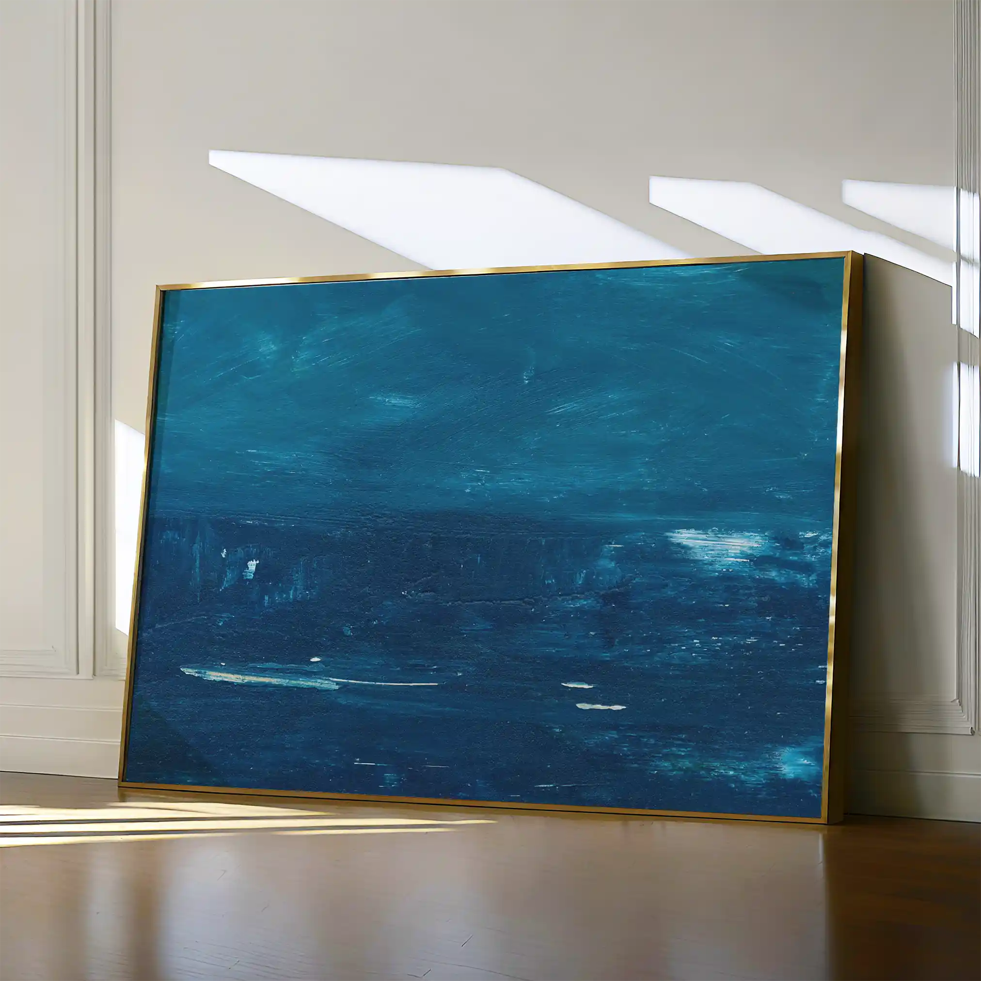 Abstract 276 Canvas Art 60 x 40 cm / Black