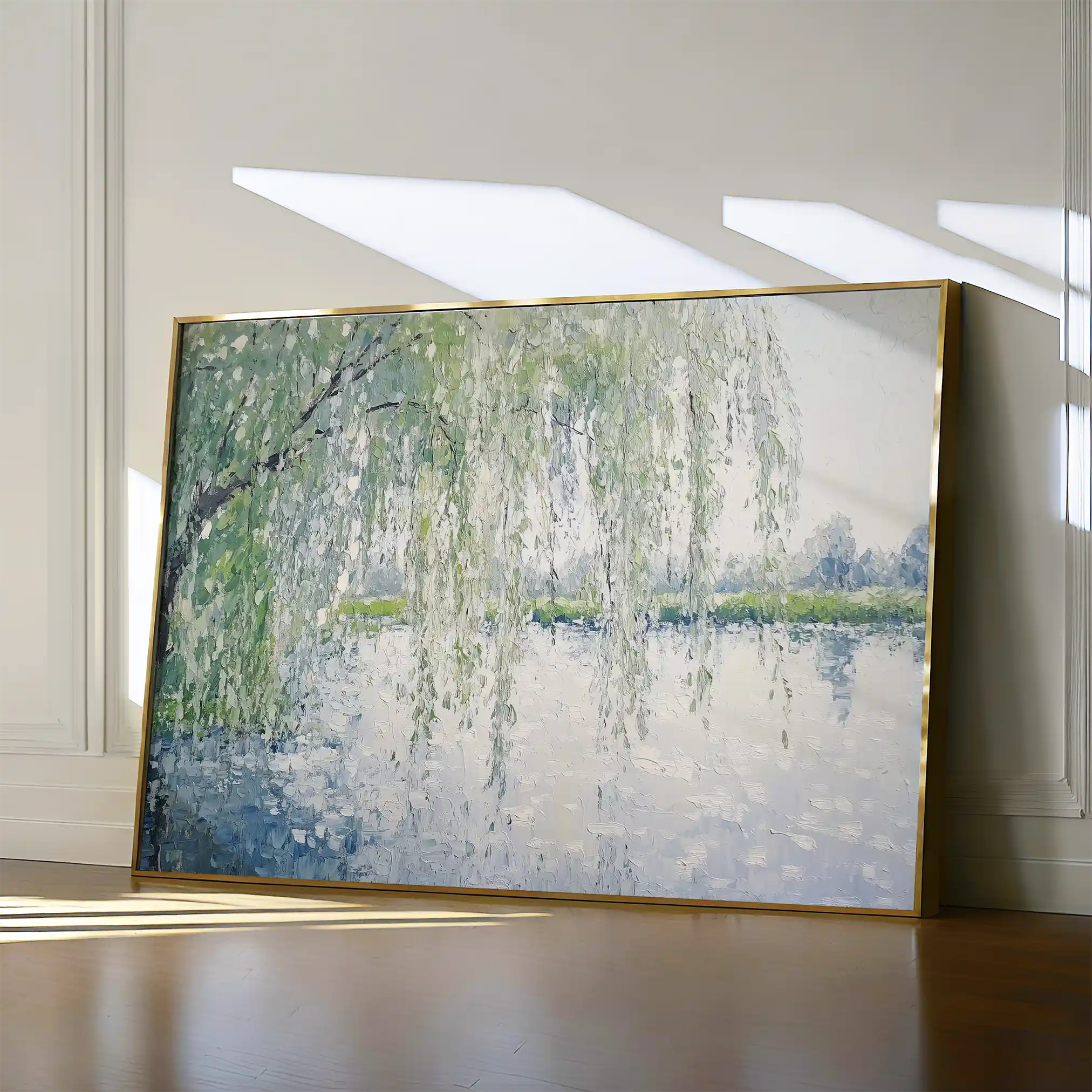 Landscape 276 Canvas Art 60 x 40 cm / Black