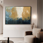 Abstract 277 Canvas Art 18" x 24" / 45 x 60 cm / Black