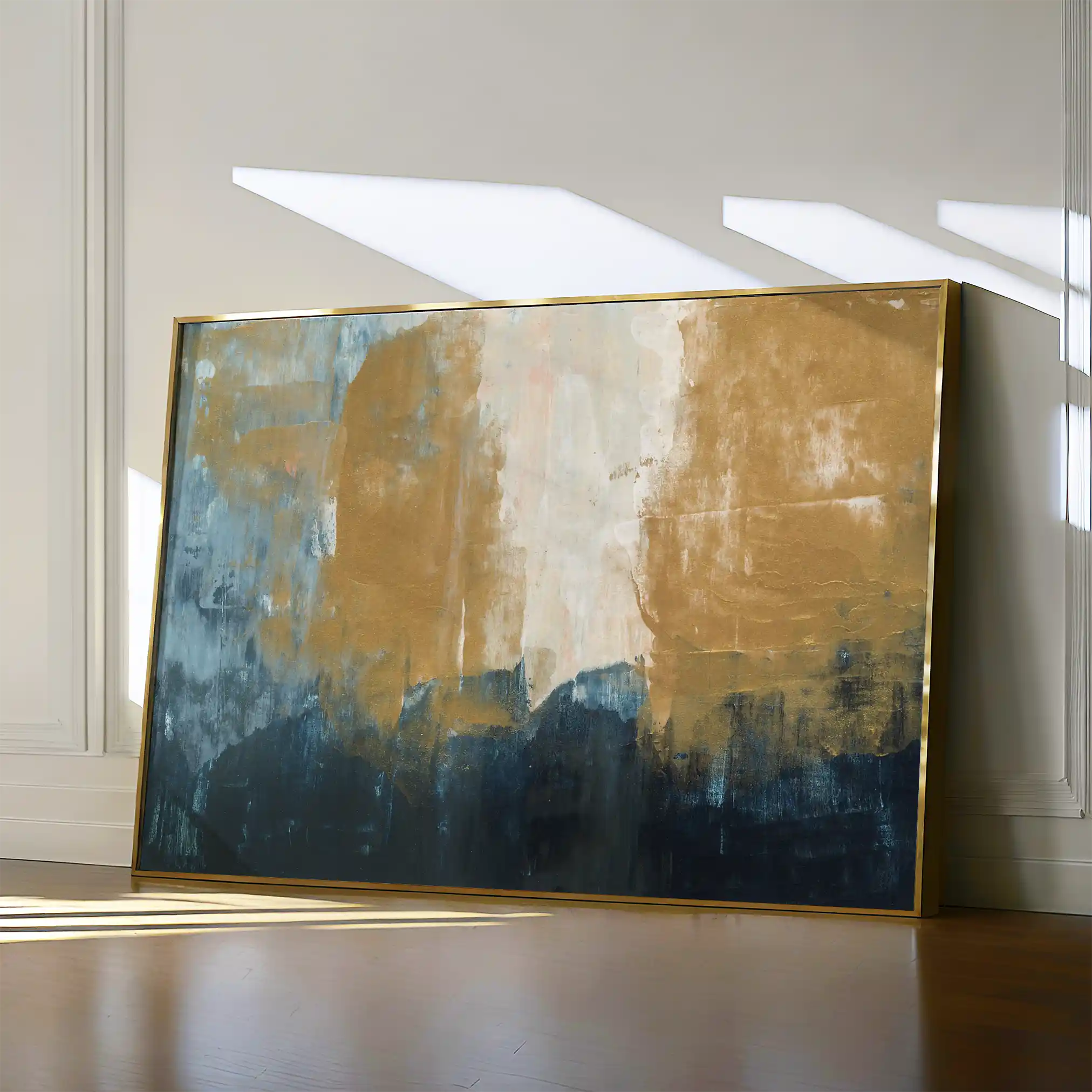 Abstract 277 Canvas Art 18" x 24" / 45 x 60 cm / Black