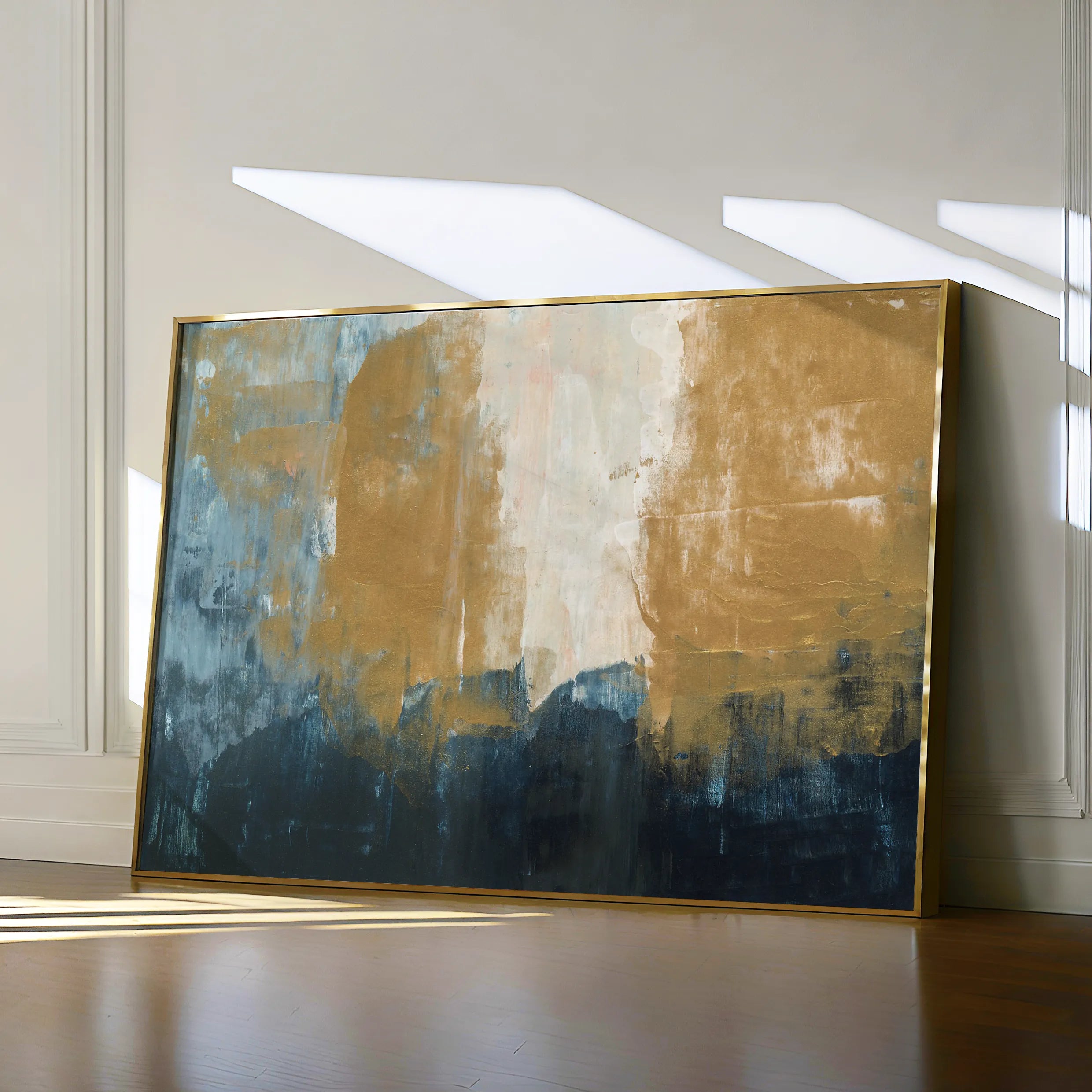 Abstract 277 Canvas Art 18" x 24" / 45 x 60 cm / Black