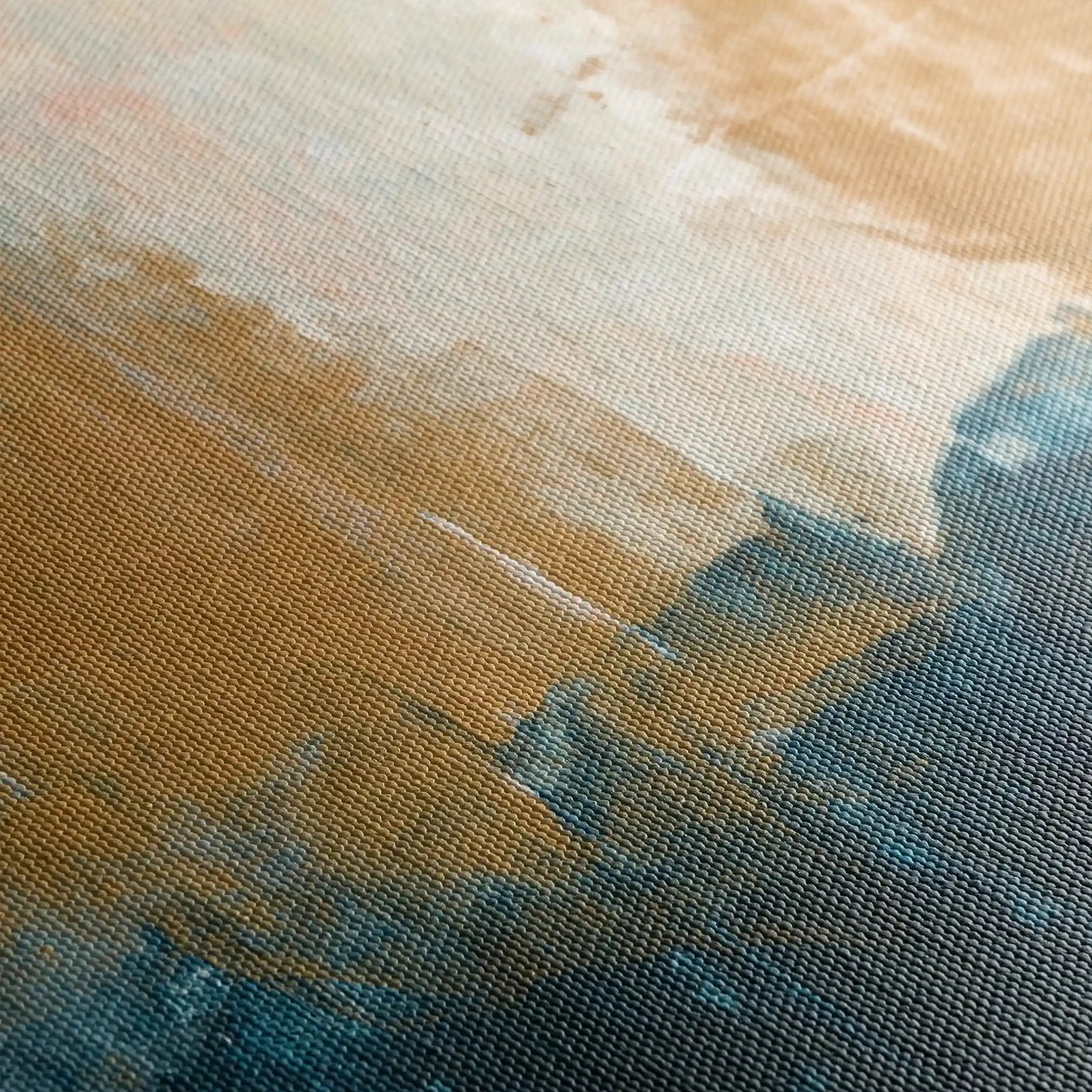 Abstract 277 Canvas Art 18" x 24" / 45 x 60 cm / Black