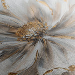 Floral 277 Canvas Art 60 x 40 cm / Black