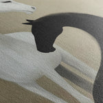 Horses 277 Canvas Art 18" x 24" / 45 x 60 cm / Black