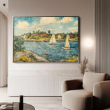 Landscape 277 Canvas Art 18" x 24" / 45 x 60 cm / Black