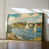 Landscape 277 Canvas Art 18" x 24" / 45 x 60 cm / Black