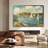 Landscape 277 Canvas Art 18" x 24" / 45 x 60 cm / Black