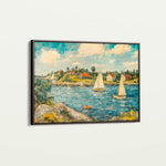 Landscape 277 Canvas Art 18" x 24" / 45 x 60 cm / Black