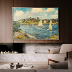 Landscape 277 Canvas Art 60 x 40 cm / Black