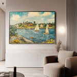 Landscape 277 Canvas Art 60 x 40 cm / Black