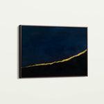 Abstract 278 Canvas Art 18" x 24" / 45 x 60 cm / Black