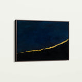 Abstract 278 Canvas Art 18" x 24" / 45 x 60 cm / Black