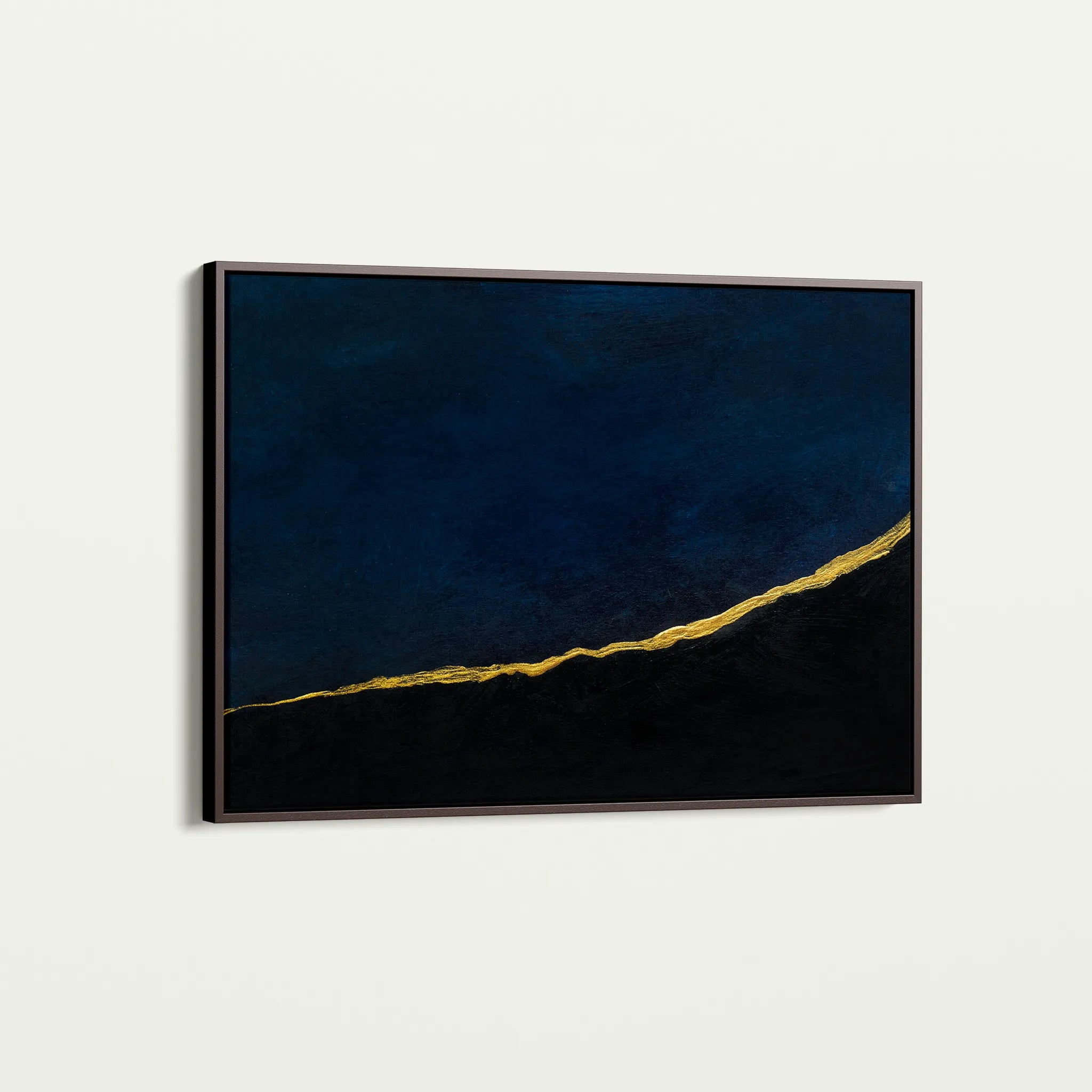 Abstract 278 Canvas Art 18" x 24" / 45 x 60 cm / Black