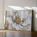 Floral 278 Canvas Art 18" x 24" / 45 x 60 cm / Black