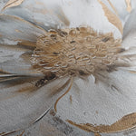 Floral 278 Canvas Art 18" x 24" / 45 x 60 cm / Black