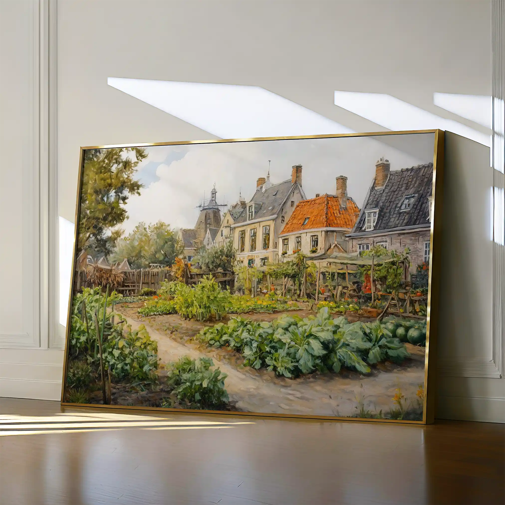 Landscape 278 Canvas Art 60 x 40 cm / Black