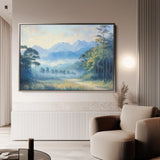 Landscape 279 Canvas Art 18" x 24" / 45 x 60 cm / Black