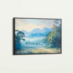 Landscape 279 Canvas Art 60 x 40 cm / Black