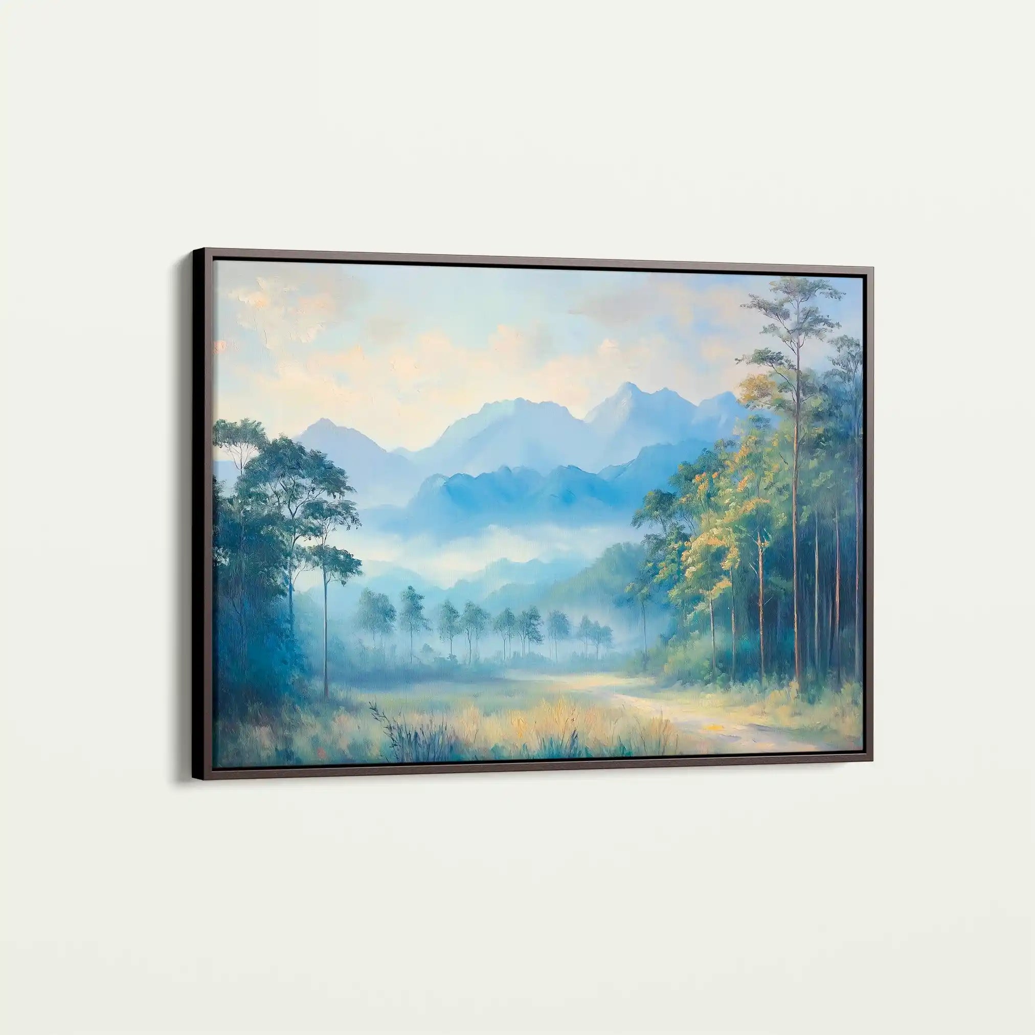 Landscape 279 Canvas Art 60 x 40 cm / Black
