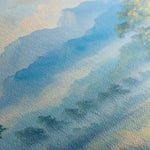Landscape 279 Canvas Art 60 x 40 cm / Black