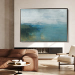 Abstract 280 Canvas Art 18" x 24" / 45 x 60 cm / Black