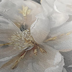 Floral 280 Canvas Art 60 x 40 cm / Black