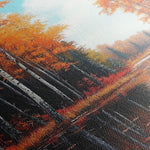 Landscape 280 Canvas Art 18" x 24" / 45 x 60 cm / Black
