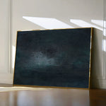 Abstract 281 Canvas Art 18" x 24" / 45 x 60 cm / Black