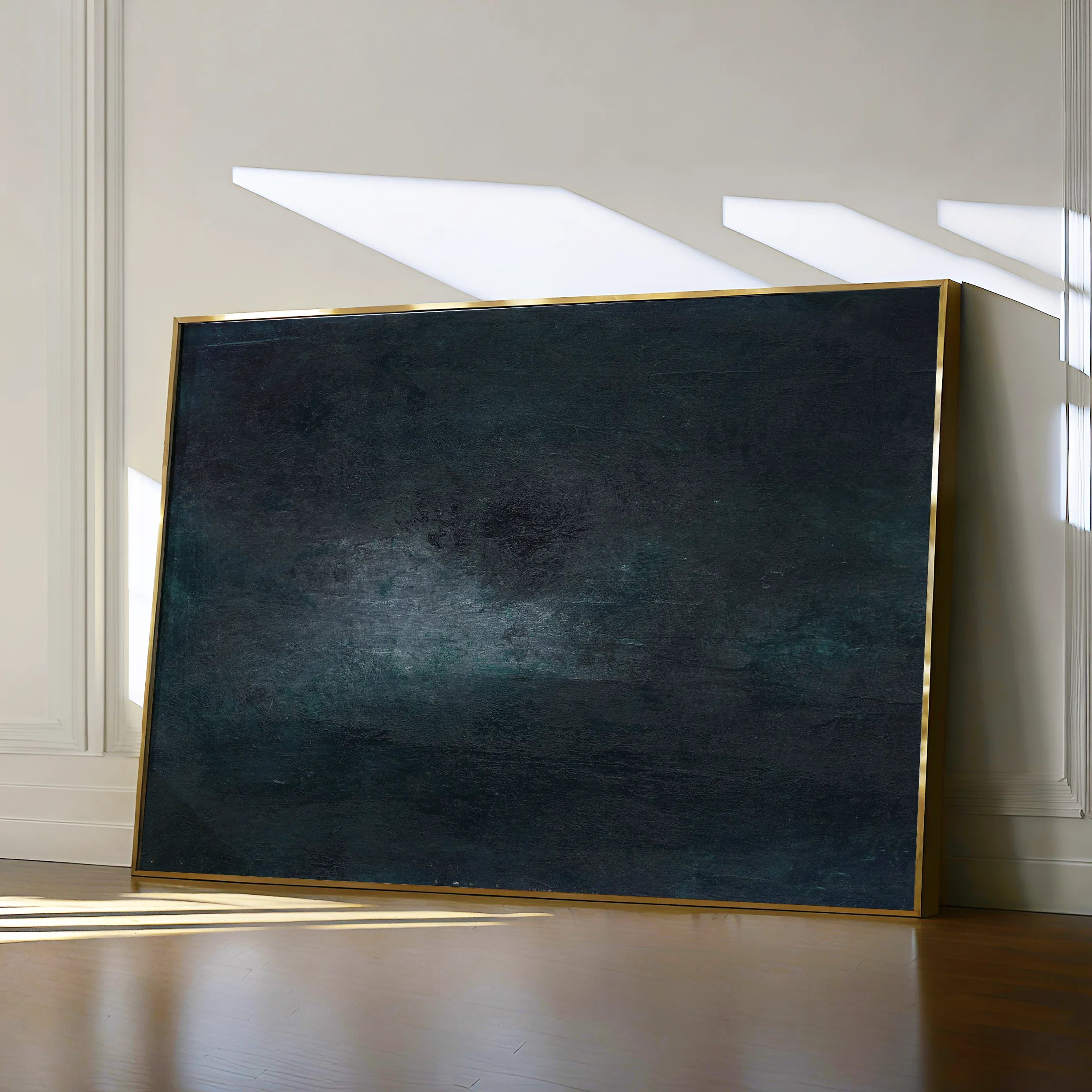 Abstract 281 Canvas Art 18" x 24" / 45 x 60 cm / Black