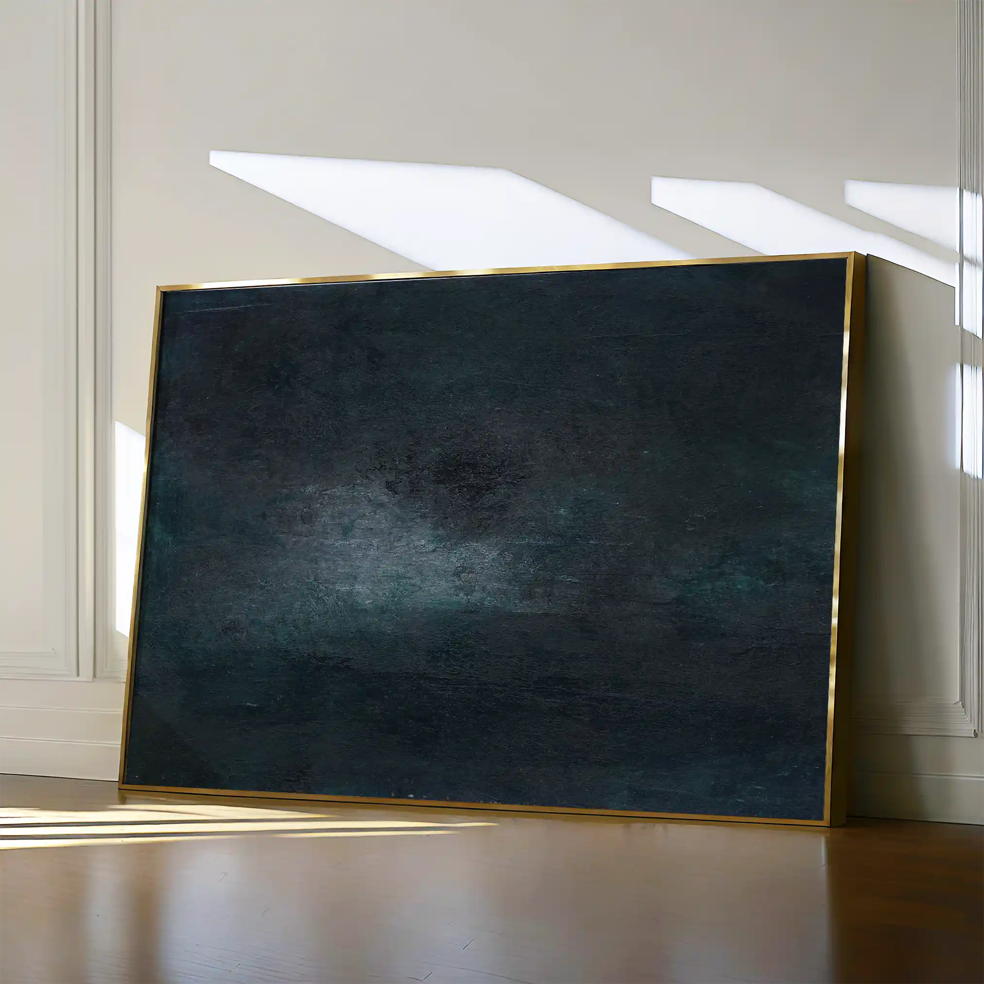 Abstract 281 Canvas Art 60 x 40 cm / Black