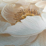 Floral 282 Canvas Art 60 x 40 cm / Black