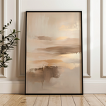 Abstract 283 Canvas Art 18" x 24" / 45 x 60 cm / Black