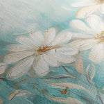 Floral 284 Canvas Art 60 x 40 cm / Black