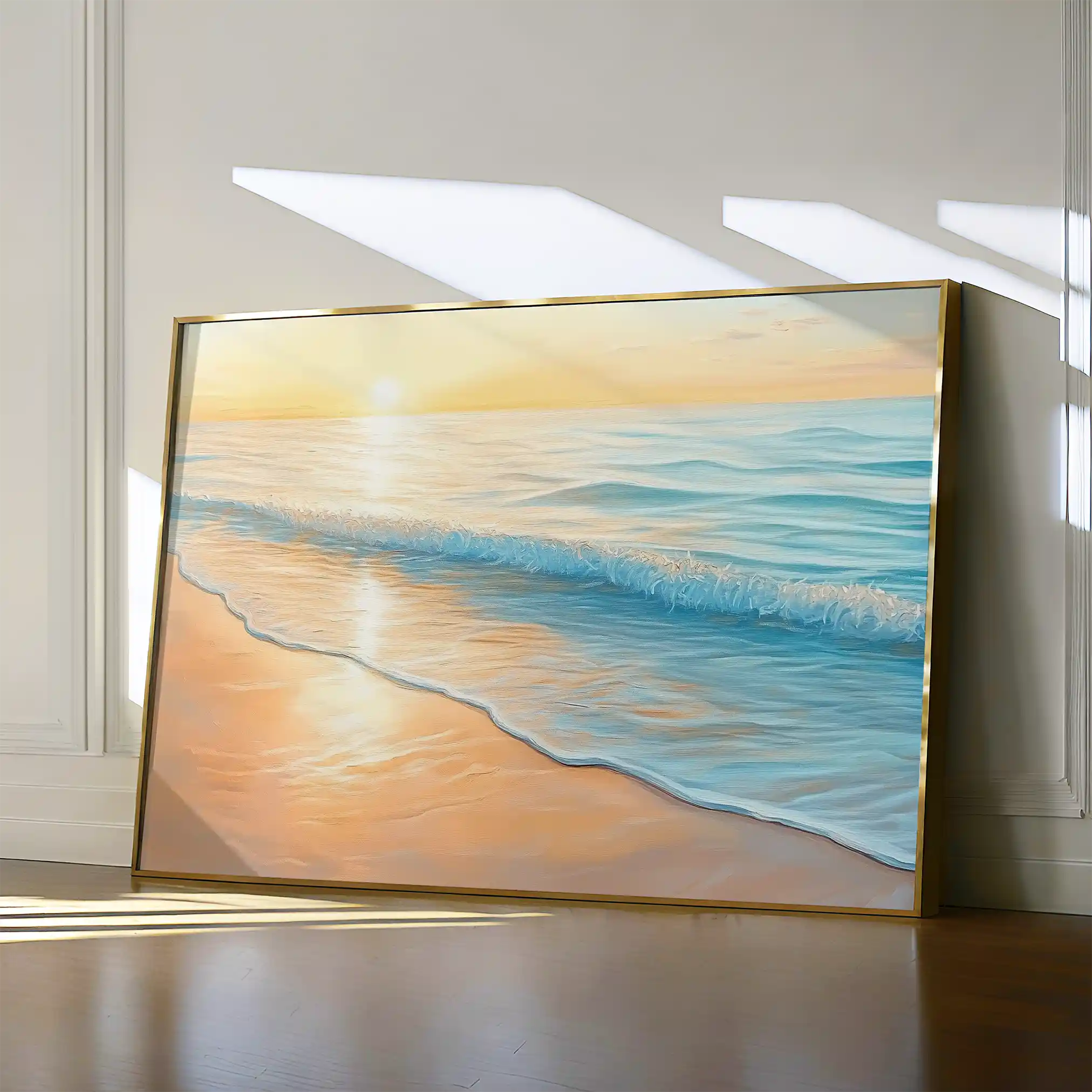 Landscape 284 Canvas Art 60 x 40 cm / Black