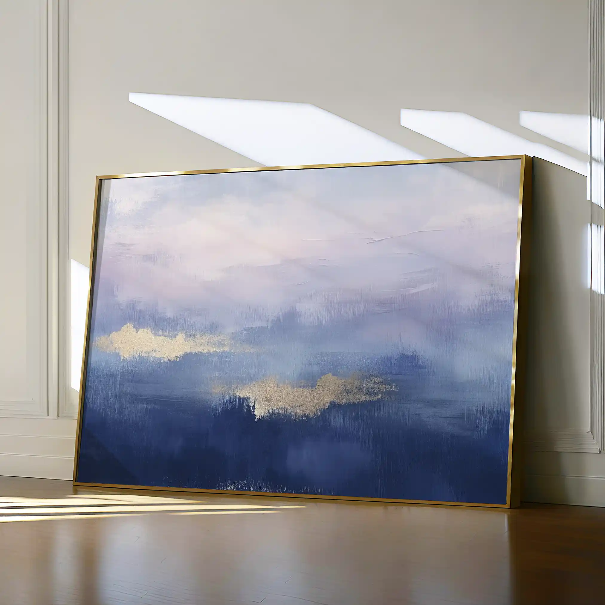 Abstract 285 Canvas Art 60 x 40 cm / Black