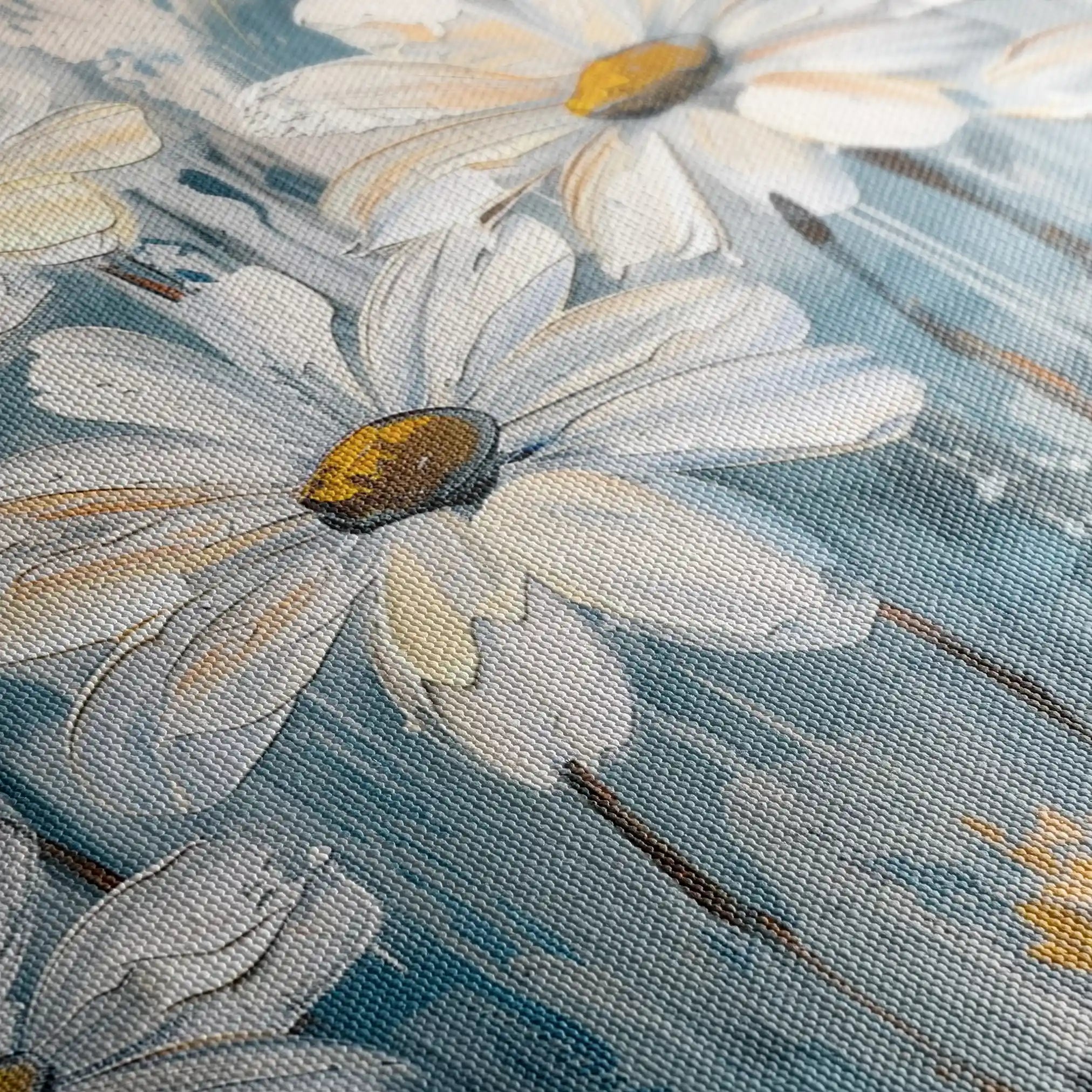 Floral 286 Canvas Art 60 x 40 cm / Black