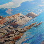 Landscape 286 Canvas Art 18" x 24" / 45 x 60 cm / Black