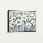 Floral 287 Canvas Art 60 x 40 cm / Black